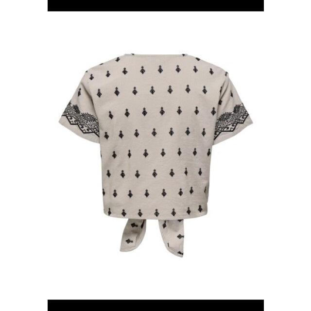 Only Onlsiesta willa emb ss knot but top zand dessin 4319.06.0003 large