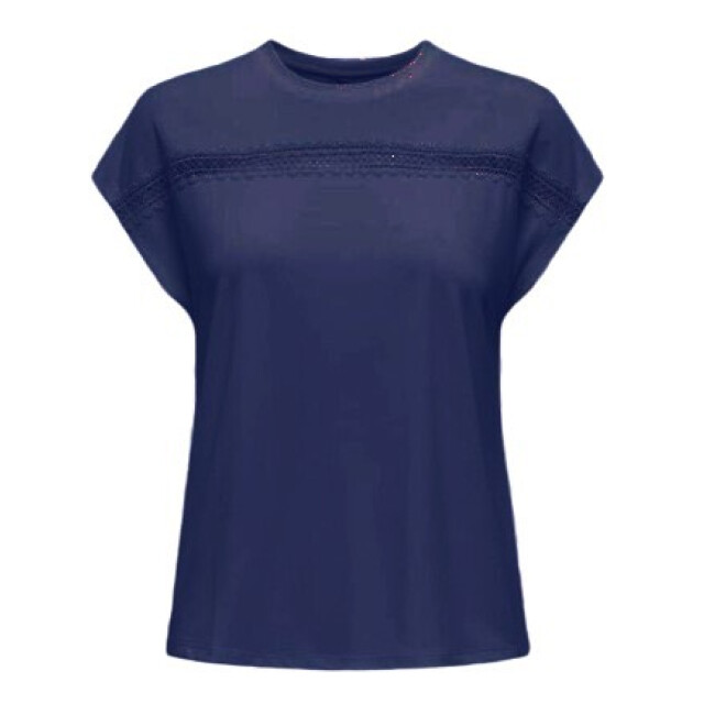 Only Onlfree life batsleeve o-neck mix topjrs navy 4382.37.0010 large