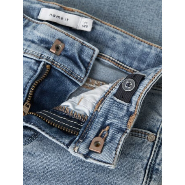 Name It Winter jeansbroek meisjes - bootcut fit nkfpolly 13208876-3999281-Dark Blue Denim large