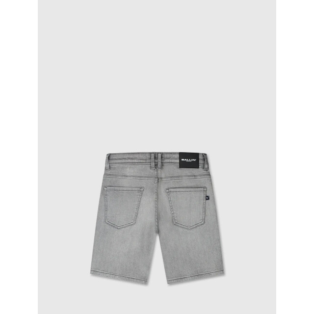 Ballin Amsterdam Zomer jeans short jongens licht jaxx regular fit K1402-85-licht grijs large