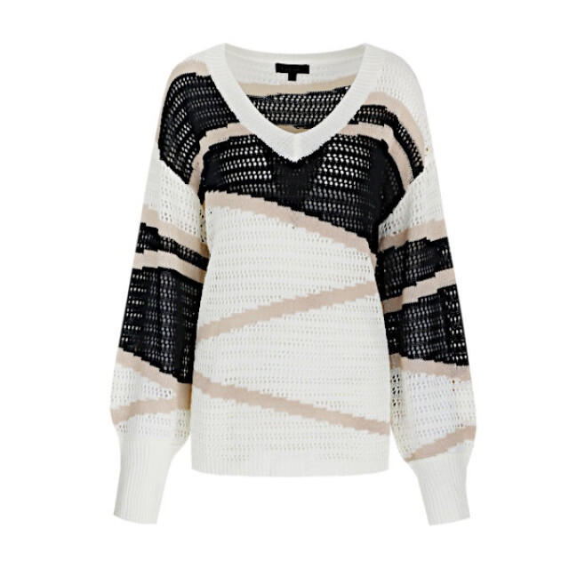 G-Maxx Trui karter black/offwhite Karter - Black/Offwhite large