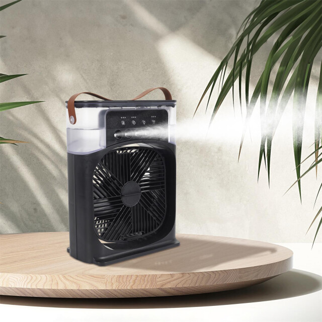 Casa di Elturo Retro led mist ventilator – nevel & aroma – 3 snelheden – 3205705 large
