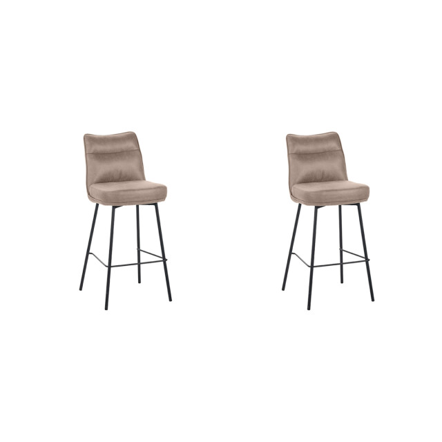 Label51 Barkruk lennon - micro suede set van 2 3172656 large