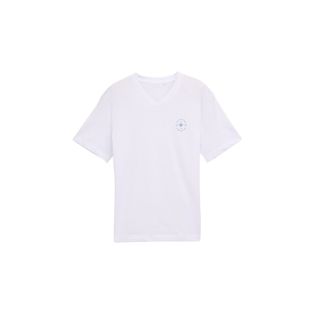 Tom Tailor V-neck t-shirt h print 1046799 large