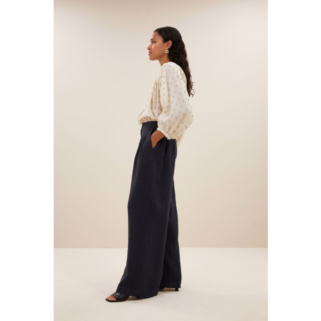 By-Bar Amsterdam Becky dali blouse dali blue 25112054-715 large
