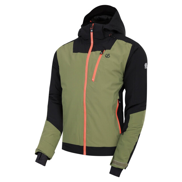 Dare2b Heren halfpipe ii ski jacket UTRG11338_blackolivinegreen large