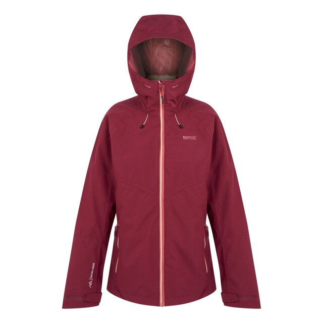 Regatta Dames wentwood ix 3 in 1 waterdichte jas UTRG11242_rumbaredpeachparfait large