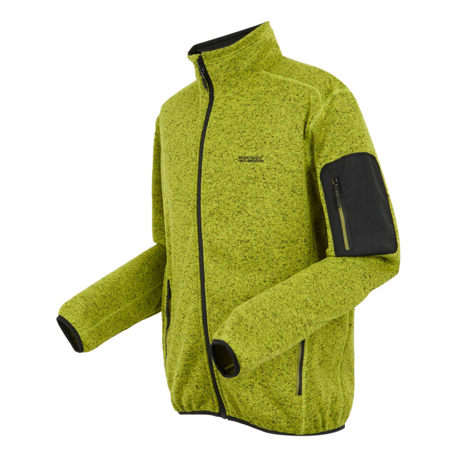 Regatta Heren newhill marl full zip fleecejack UTRG8770_grenoblegreen large