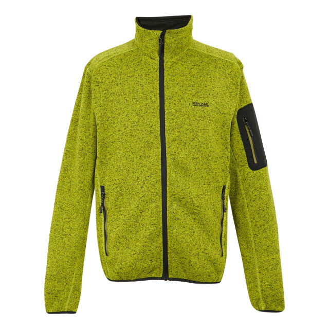 Regatta Heren newhill marl full zip fleecejack UTRG8770_grenoblegreen large