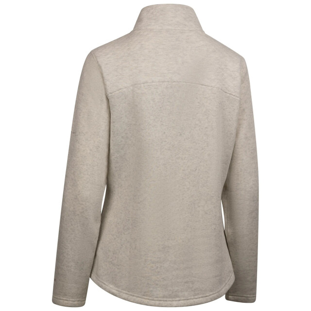 Trespass Dames hoxie marl fleece top UTTP6834_creammarl large