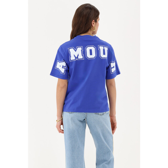 My Jewellery Amour backprint tee; 0600 kobalt 4339.34.0005 large