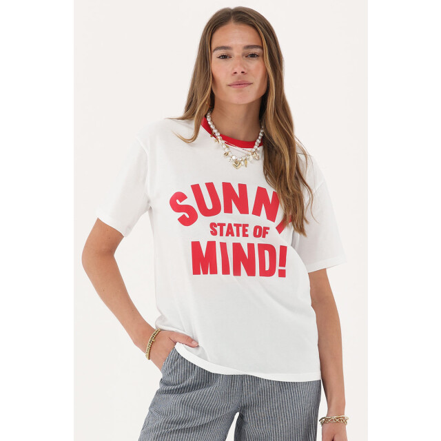 My Jewellery Sunny state of mind tee; 0900 off-white 4339.02.0082 large