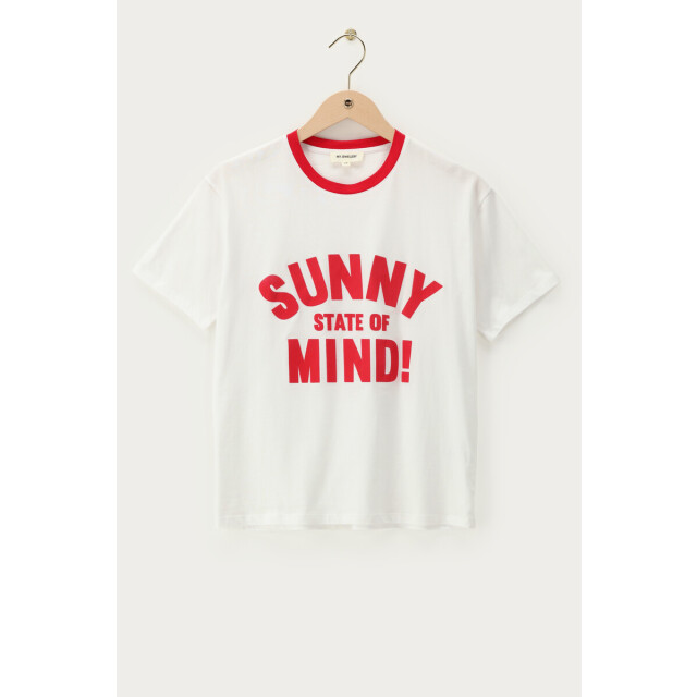 My Jewellery Sunny state of mind tee; 0900 off-white 4339.02.0082 large