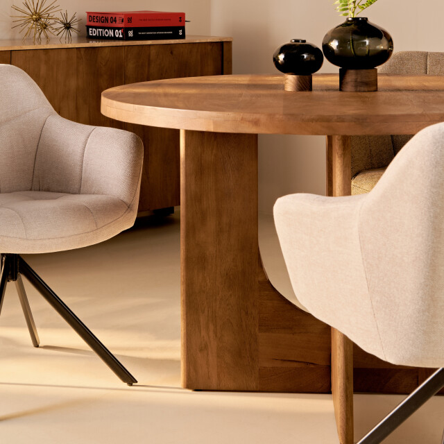 Multifurn Nova eettafel Ø120cm 3205753 large
