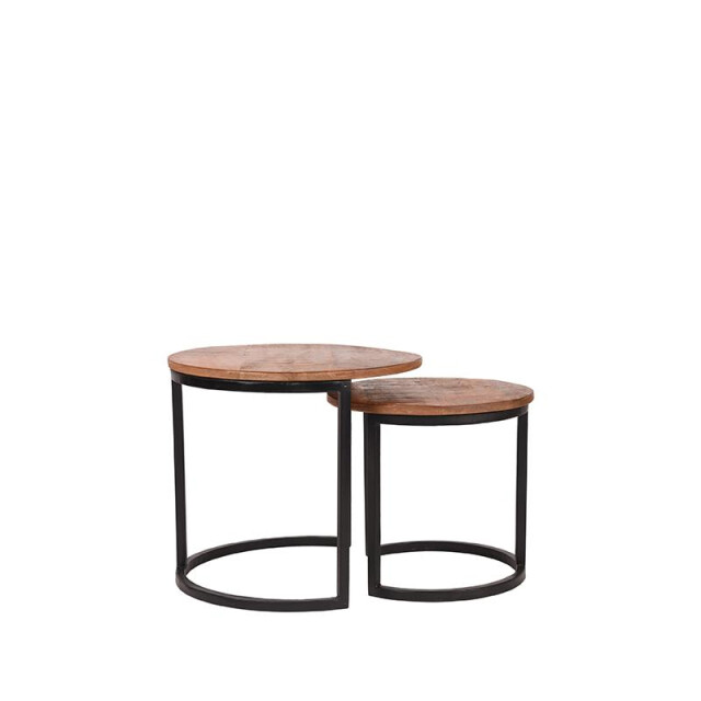 Label51 Salontafel set duo rough hout 3183252 large