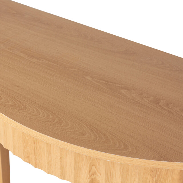 CaliCosy Afgeronde console met golf en 2 niveaus, hoogte 76 cm bologne 3205797 large