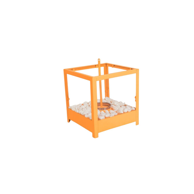 House Vitamin Table burner square orange 20x20x20,5cm 3206013 large