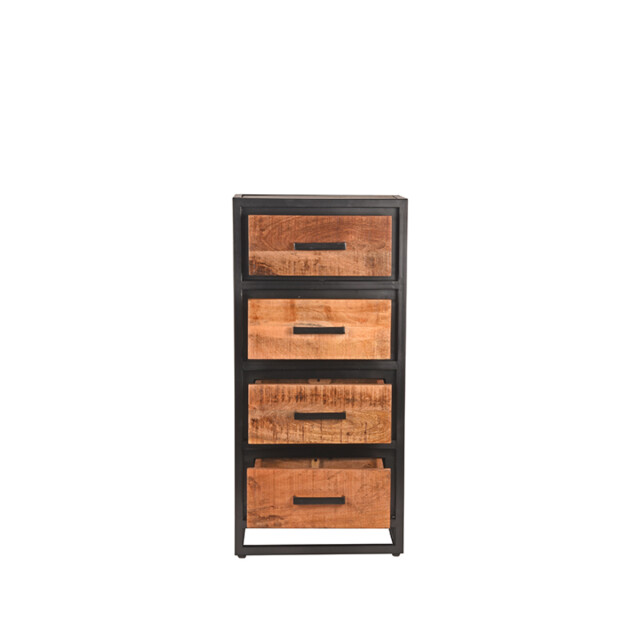 Label51 Ladekast tampa rough mangohout 50x30x105 cm 3183338 large