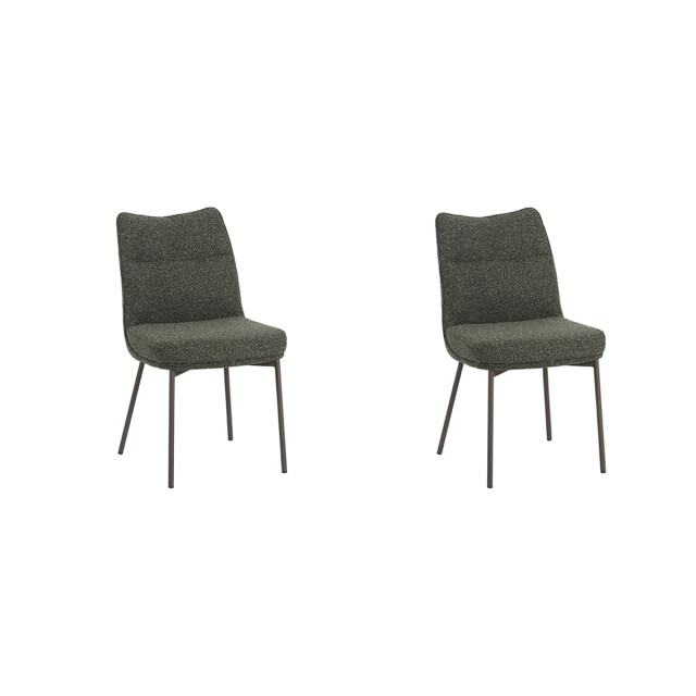 Label51 Eetkamerstoel lennon forest boucle set van 2 3172610 large
