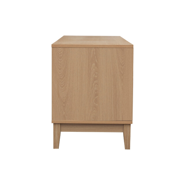 CaliCosy Tv-meubel met 2 open vakken en 2 deuren met geribbelde fronten l140 cm bologne 3205800 large