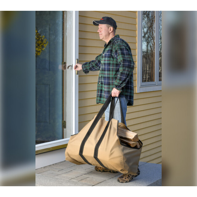 ShelterLogic ® polyester haardhout zak tot 27 kg - 3206100 large