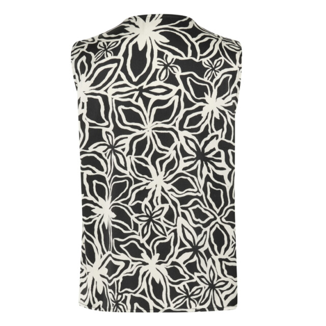 KAFFE Kavera top 10509630 black/sand 10509630 black/sand large
