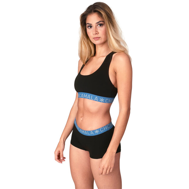 Muchachomalo Dames 2-pack boxershorts U-SOLID1215-65 large