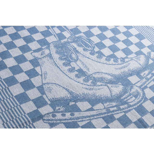 Oerhollands Theedoekset blok 60 x 65 cm - 12 stuks geblokt blokdoeken 100% 2825660 large