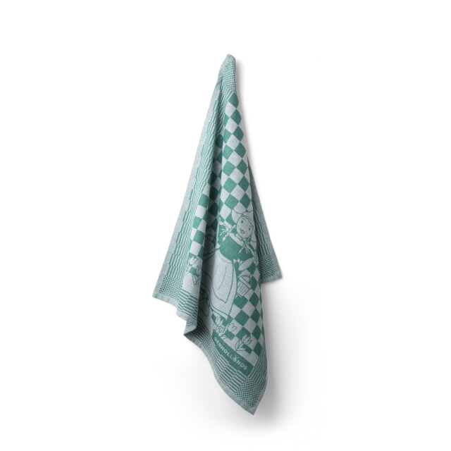 Oerhollands Theedoekset blok 60 x 65 cm - 12 stuks geblokt blokdoeken 100% 2825659 large