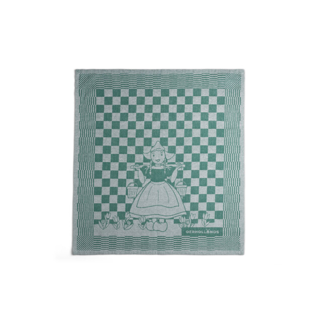 Oerhollands Theedoekset blok 60 x 65 cm - 12 stuks geblokt blokdoeken 100% 2825659 large