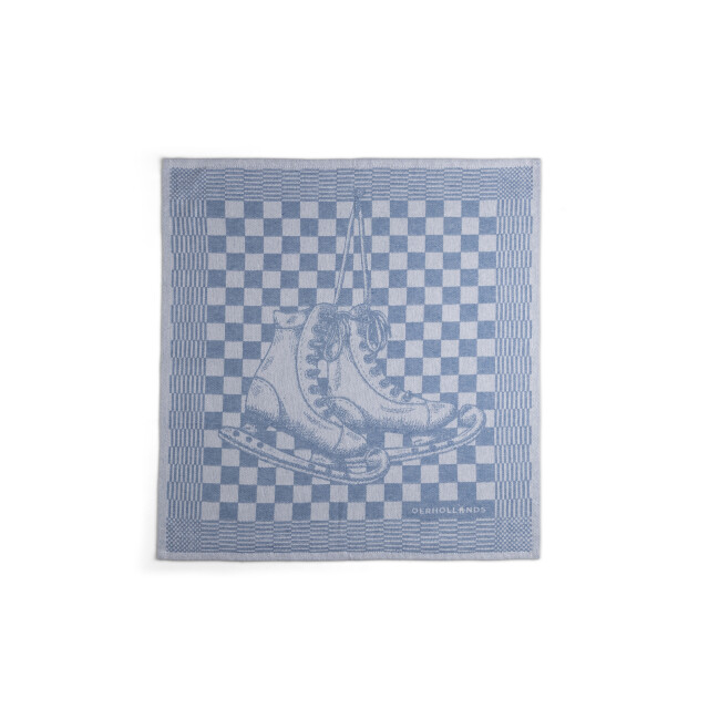 Oerhollands Theedoekset blok 60 x 65 cm - 12 stuks geblokt blokdoeken 100% 2825660 large