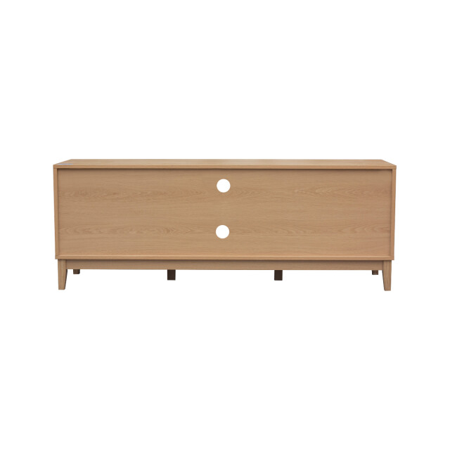 CaliCosy Tv-meubel met 2 open vakken en 2 deuren met geribbelde fronten l140 cm bologne 3205800 large