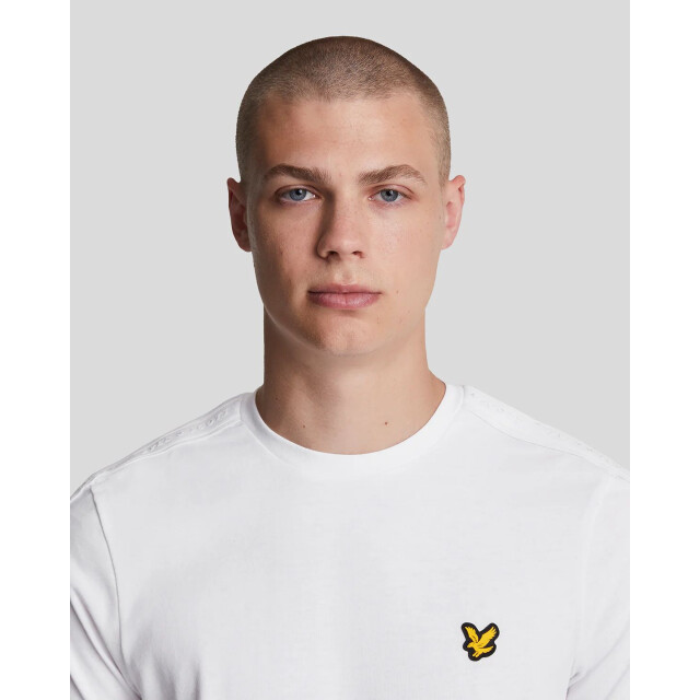 Lyle and Scott sports graphic t-shirt sport t-shirt korte mouw heren - 070213_100-M large