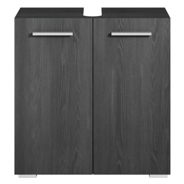 Badplaats Wastafel onderkast jupiter 60 x 30 x 60 cm zwart - 3181147 large