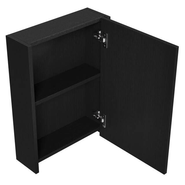 Badplaats Badkamerkast cuba 40 x 13 x 55 cm zwart spiegelkast 3180865 large