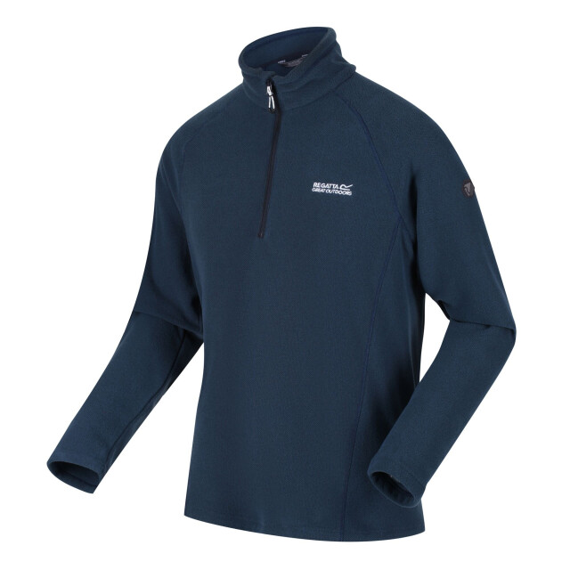 Regatta Geweldige outdoors heren kenger half zip honeycomb fleece UTRG2836_moonlightdenim large