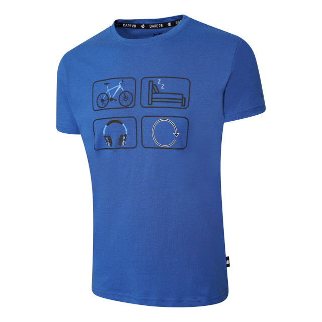 Dare2b Kinderen/kinderen go beyond grafisch t-shirt UTRG5023_aquasplash large