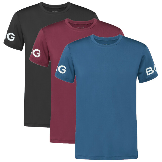 Björn Borg 3-pack permormance tee 10001407-MP005-M large