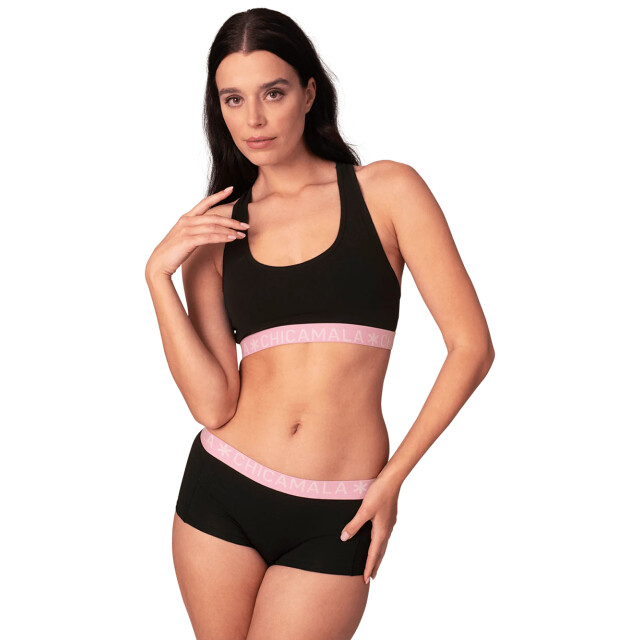 Muchachomalo Dames 3-pack boxershorts U-MOTH1215-03 large