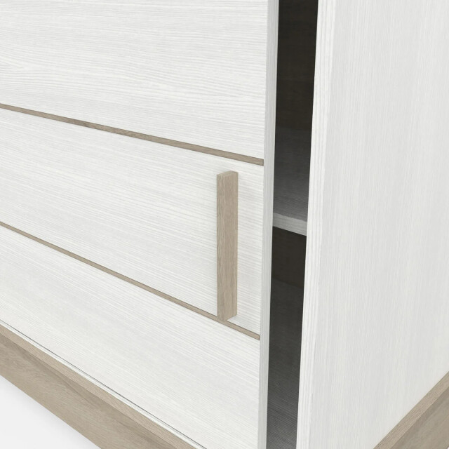 CaliCosy Buffet 2 schuifdeuren 3 laden l200 cm cottage 2932041 large