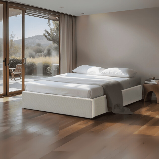 CaliCosy Opbergbed 140x190 cm bekleed met fluweel romy 3177839 large