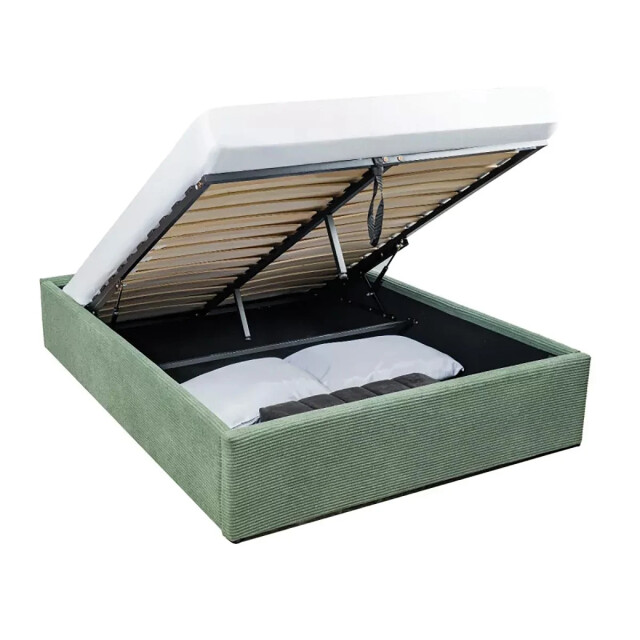 CaliCosy Opbergbed 140x190 cm bekleed met fluweel romy 3177840 large