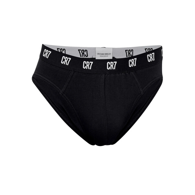 CR7 Heren slip 3-pack effen zwart/wit/grijs 300-8100-66-633 large