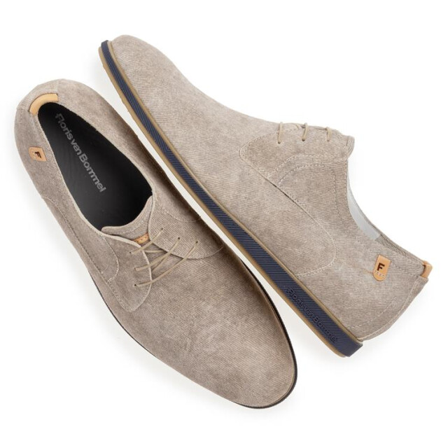 Floris van Bommel SFM-30220 Veterschoenen Taupe SFM-30220 large