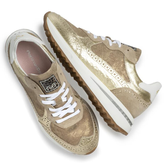 Floris van Bommel SFW-10109 Sneakers Goud SFW-10109 large