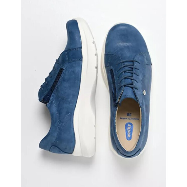 Wolky Wolky 06401 Blitz Sneakers Blauw Wolky 06401 Blitz large