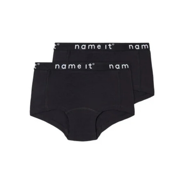 Name It Winter ondergoed meisjes - 2p hipster nkfhipster 13208829-4002239-Black w/ Black large