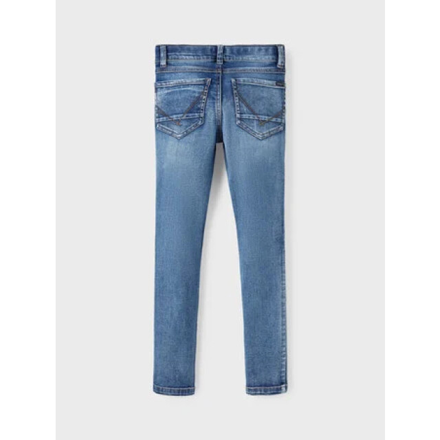 Name It Winter jeansbroek jongens - skinny fit nkmpete 13204512-3898767-Medium Blue Denim large