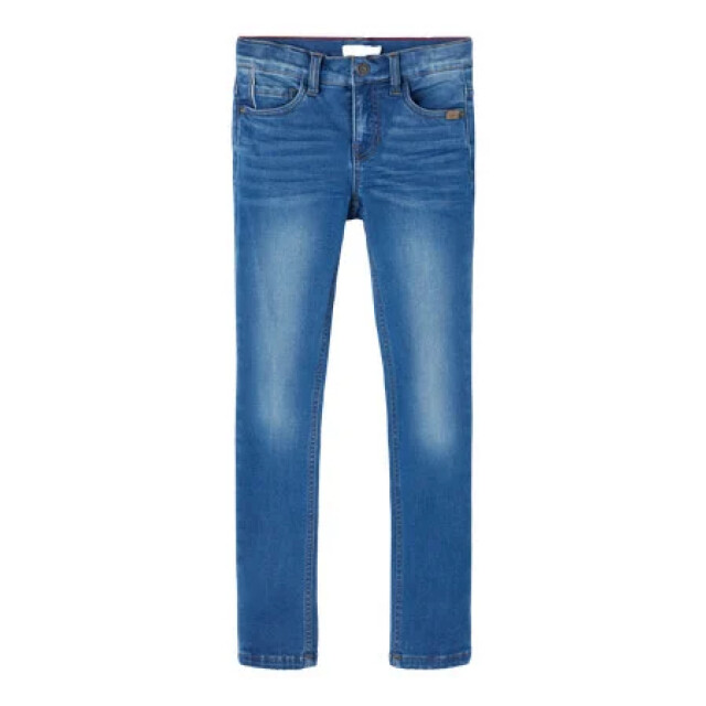 Name It Winter jeansbroek jongens - xslim fit nkmtheo 13197328-3750715-Medium Blue Denim large