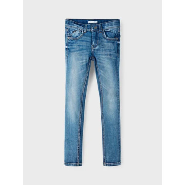Name It Winter jeansbroek jongens - skinny fit nkmpete 13204512-3898767-Medium Blue Denim large